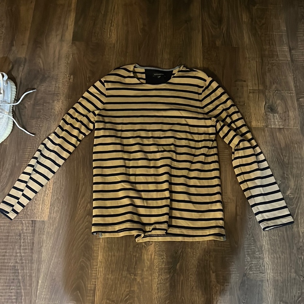 Banana Republic Striped Crew Neck